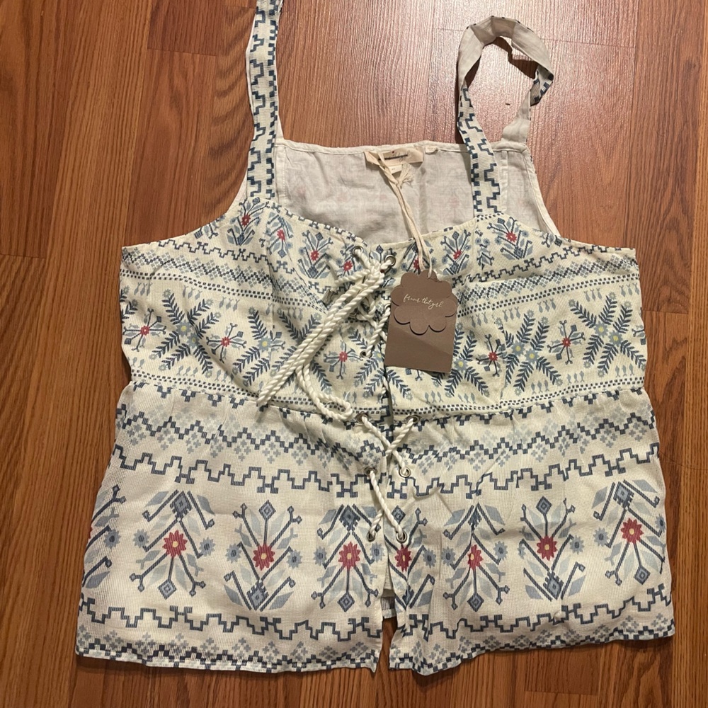 NWT Anthropologie forever that girl top
